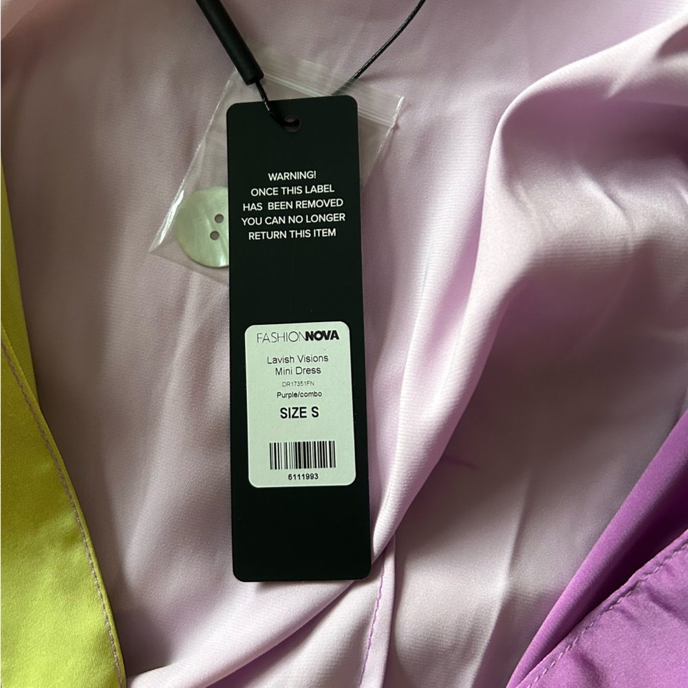 Colorful Women's Intimate Robe - Picture 3 of 3